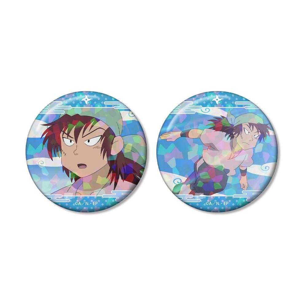 忍たま乱太郎 舳丸 場面写ホログラム缶バッジ2個セット - 公式商品画像 | AniSmile