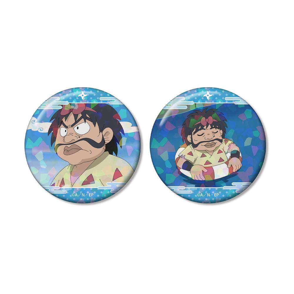 忍たま乱太郎 兵庫第三協栄丸 場面写ホログラム缶バッジ2個セット - 公式商品画像 | AniSmile