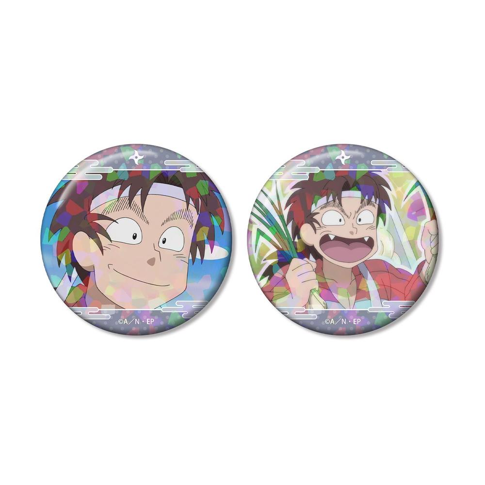 忍たま乱太郎 大木雅之助 場面写ホログラム缶バッジ2個セット - 公式商品画像 | AniSmile