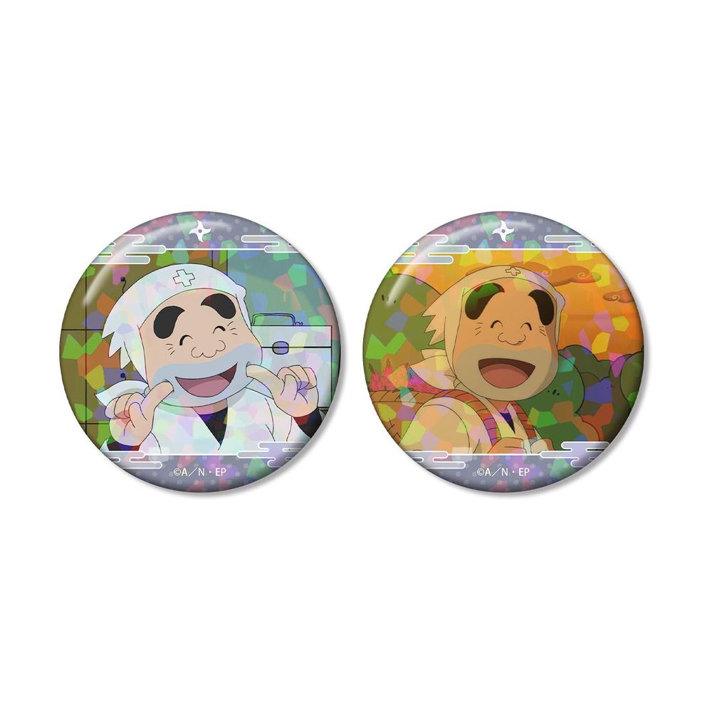 忍たま乱太郎 新野洋一 場面写ホログラム缶バッジ2個セット - 公式商品画像 | AniSmile