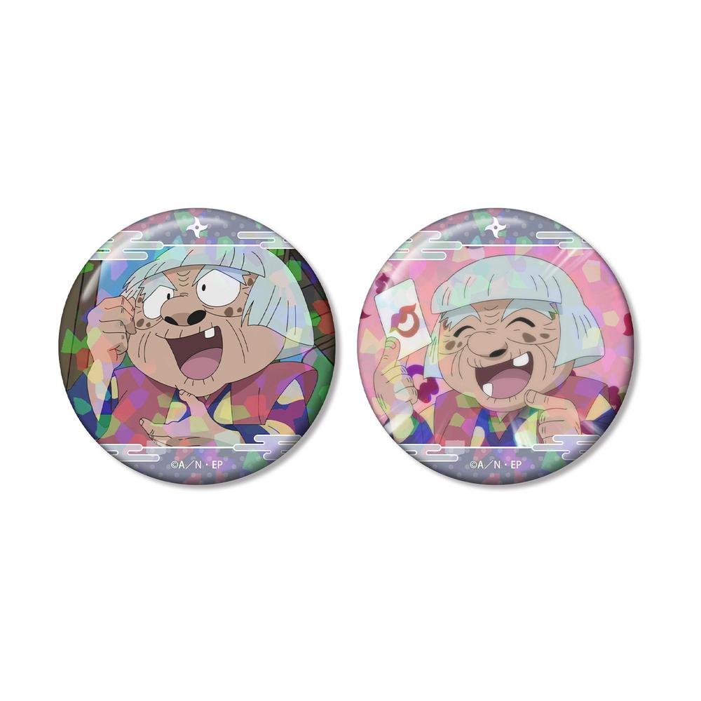 忍たま乱太郎 大川平次渦正 場面写ホログラム缶バッジ2個セット - 公式商品画像 | AniSmile
