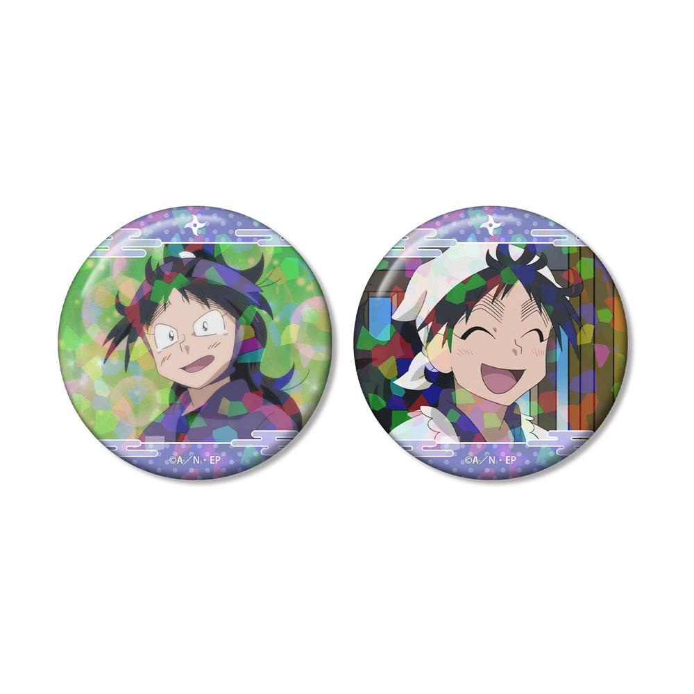 忍たま乱太郎 久々知兵助 場面写ホログラム缶バッジ2個セット - 公式商品画像 | AniSmile