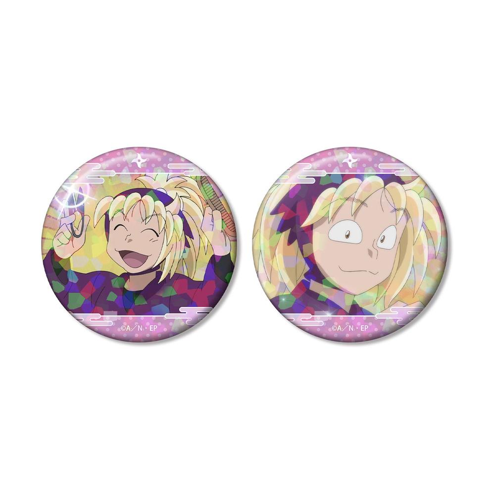 忍たま乱太郎 斉藤タカ丸 場面写ホログラム缶バッジ2個セット - 公式商品画像 | AniSmile