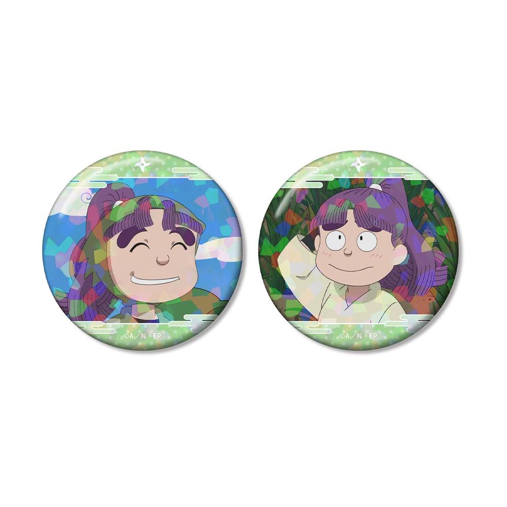 忍たま乱太郎 三反田数馬 場面写ホログラム缶バッジ2個セット - 公式商品画像 | AniSmile