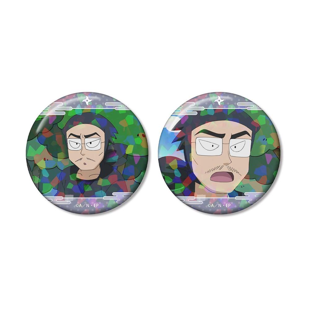 忍たま乱太郎 野村雄三 場面写ホログラム缶バッジ2個セット - 公式商品画像 | AniSmile