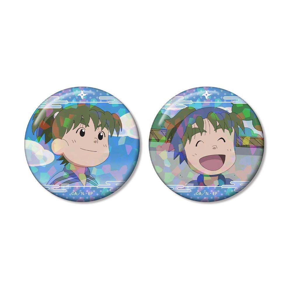 忍たま乱太郎 池田三郎次 場面写ホログラム缶バッジ2個セット - 公式商品画像 | AniSmile
