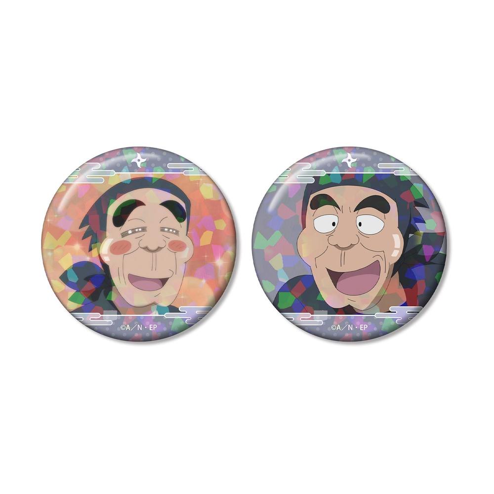 忍たま乱太郎 安藤夏之丞 場面写ホログラム缶バッジ2個セット - 公式商品画像 | AniSmile
