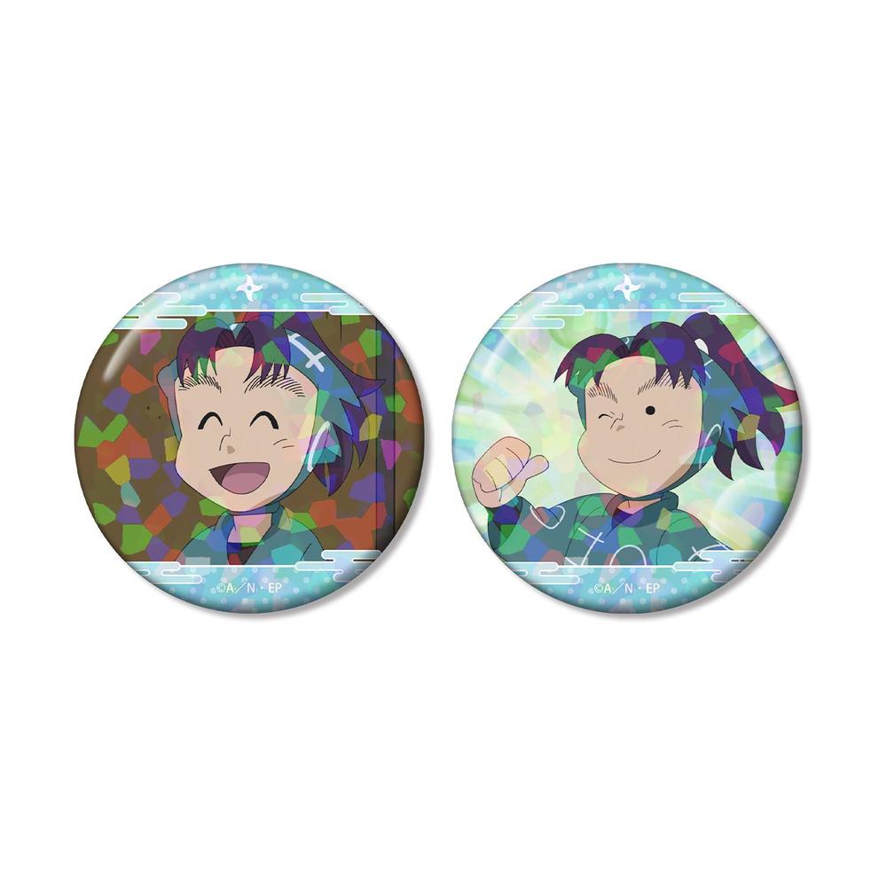 忍たま乱太郎 加藤団蔵 場面写ホログラム缶バッジ2個セット - 公式商品画像 | AniSmile