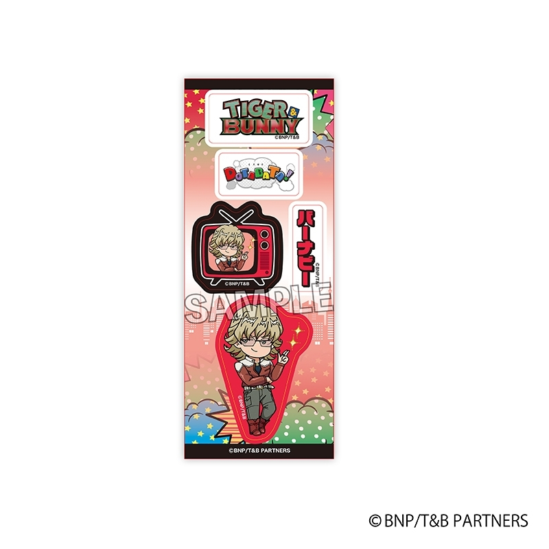 TIGER & BUNNY DOTABATA!ステッカー バーナビー・ブルックス Jr. - 公式商品画像 | AniSmile