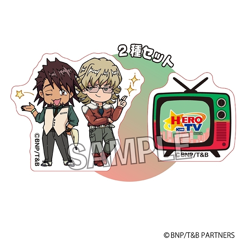 TIGER & BUNNY DOTABATA!積み積みブロック ミニ 虎徹&バーナビー - 公式商品画像 | AniSmile