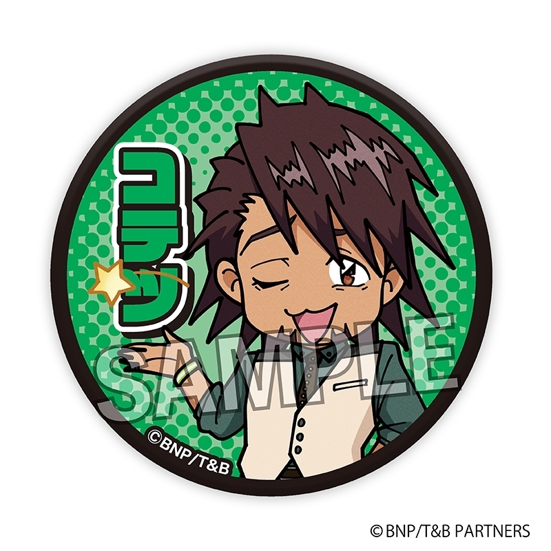 TIGER & BUNNY DOTABATA!缶バッジ 鏑木・T・⻁徹 - 公式商品画像 | AniSmile