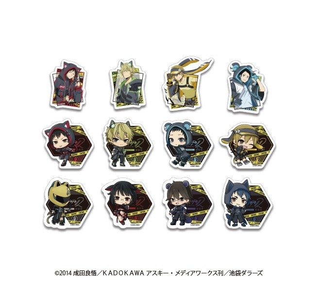 デュラララ!!×2 ランダム ステッカー アニマルサイバーver. - 官方商品图片 | AniSmile