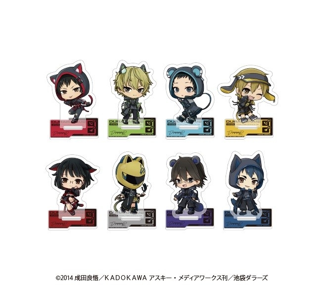 デュラララ!!×2 ランダム ミニキャラアクリルスタンド アニマルサイバーver. - AniSmile