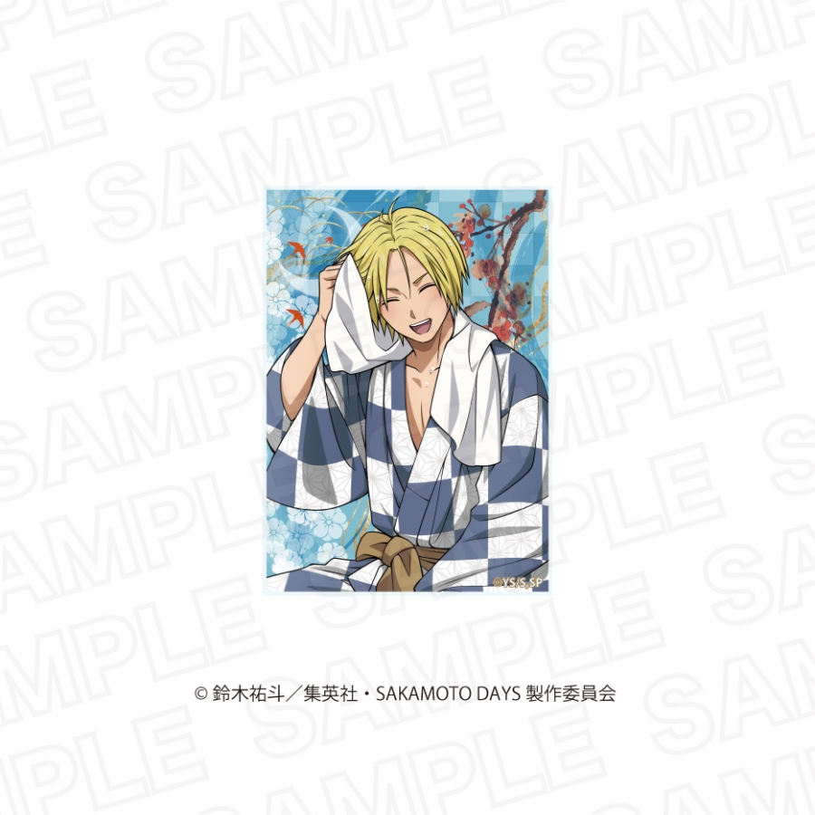 SAKAMOTO DAYS ランダムアクリルカード まつり湯ver. Image 3 | AniSmile
