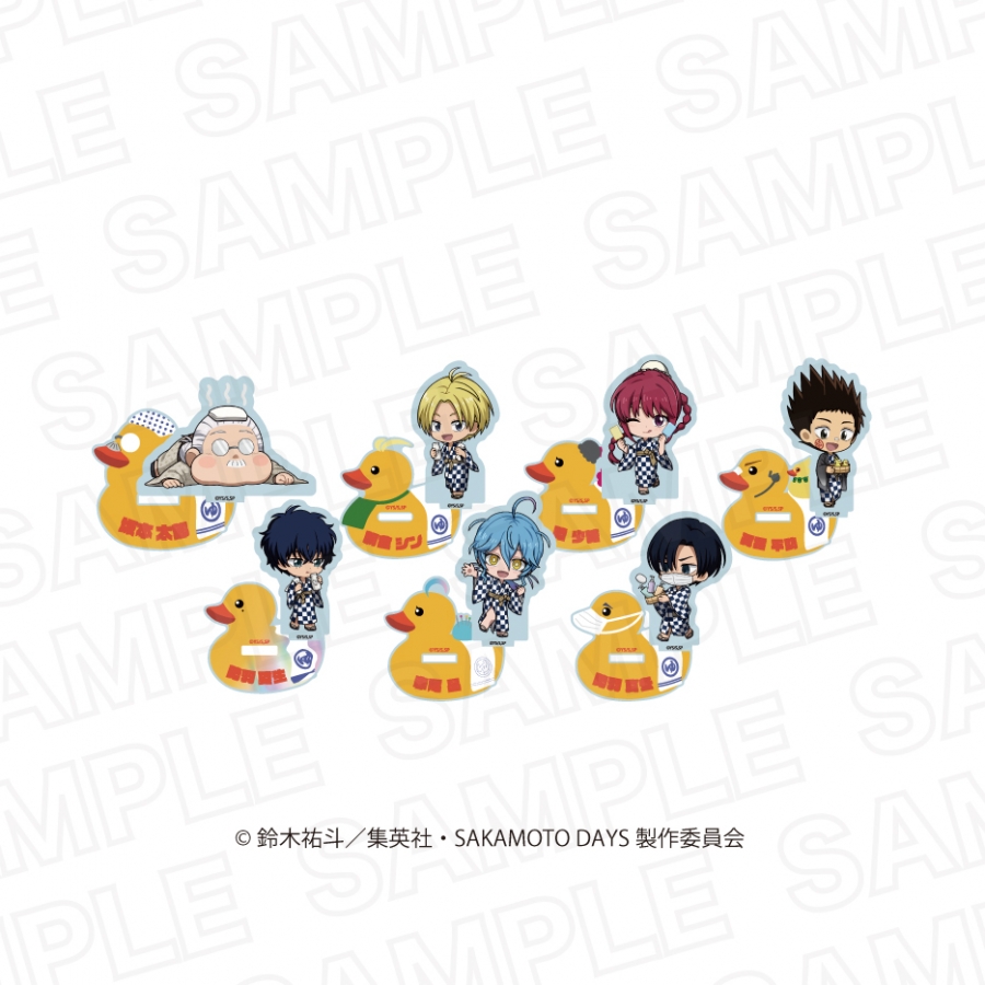 SAKAMOTO DAYS ランダムミニキャラアクリルスタンド まつり湯verA - 公式商品画像 | AniSmile