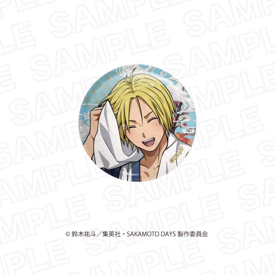 SAKAMOTO DAYS ランダム缶バッジ まつり湯ver 画像 3 | AniSmile