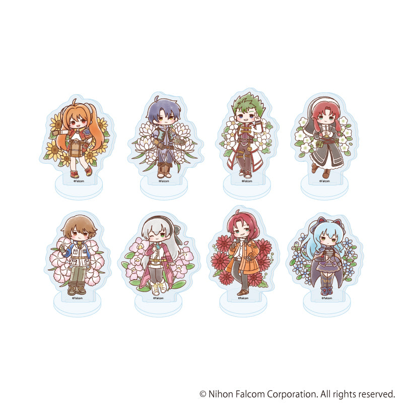 アクリルぷちスタンド「ファルコム45周年」01/ブラインド(全8種)(レトロアートイラスト) - 公式商品画像 | AniSmile