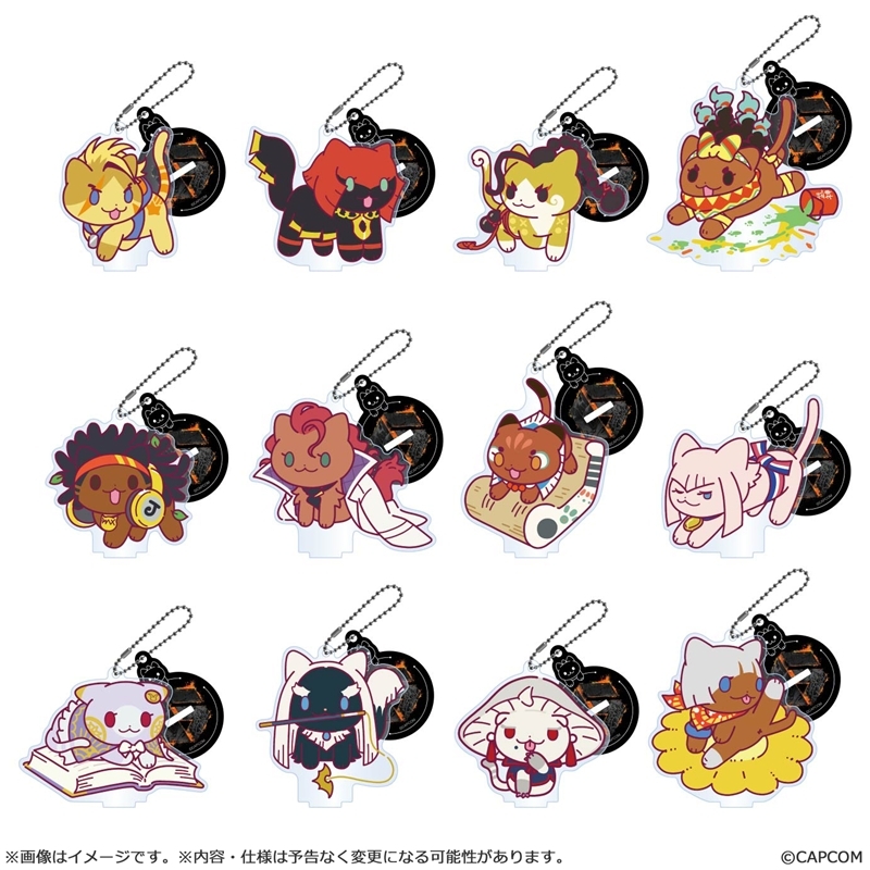 ストリートファイター6 NECO!アクリルスタンドキーホルダーコレクション - 公式商品画像 | AniSmile