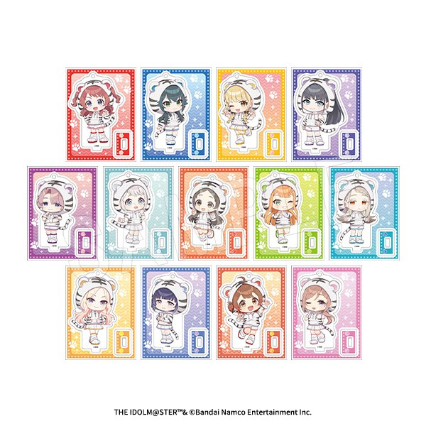 学園アイドルマスター トレーディングアクリルスタンド ホワイトタイガーver. 1pcs - 公式商品画像 | AniSmile