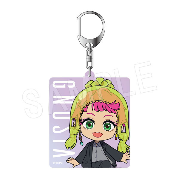 TVアニメ『グノーシア』 オーロラアクリルキーホルダー 黒スーツver. コメット - 公式商品画像 | AniSmile