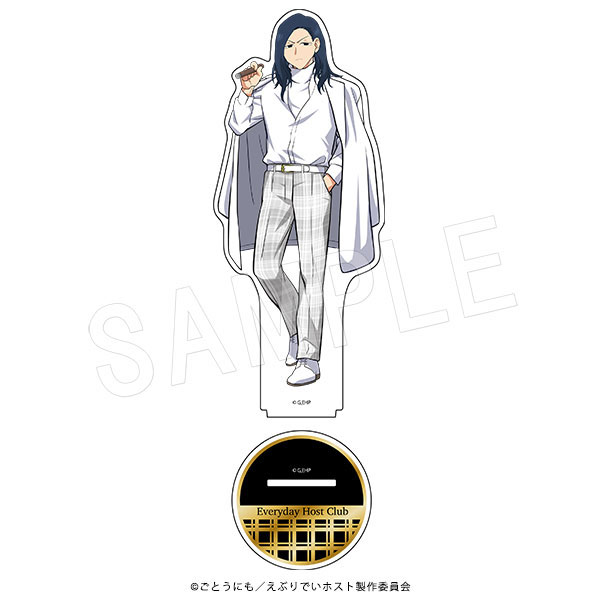 アニメ「えぶりでいホスト」 アクリルフィギュアスタンド チェックver. ルイ - 公式商品画像 | AniSmile