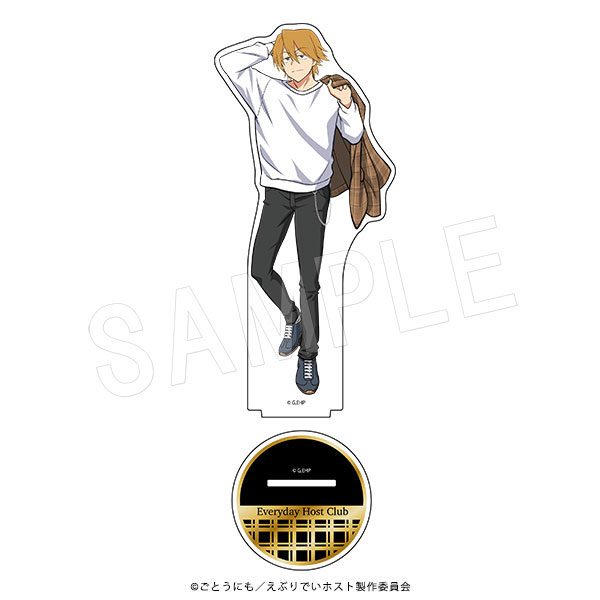 アニメ「えぶりでいホスト」 アクリルフィギュアスタンド チェックver. リョーイチ - 公式商品画像 | AniSmile