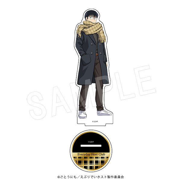 アニメ「えぶりでいホスト」 アクリルフィギュアスタンド チェックver. ハジメ - 公式商品画像 | AniSmile