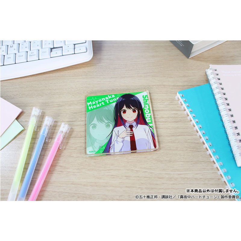 真夜中ハートチューン アクリルコースター 【雨月 しのぶ】 画像 3 | AniSmile