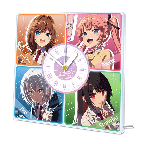 真夜中ハートチューン アクリル置時計 - 公式商品画像 | AniSmile