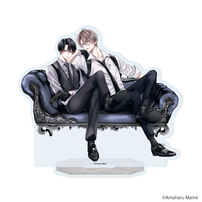 アクリルスタンド「イケないエリートΩは淫らにとろける」01/一ノ瀬大我&宇佐美京司(描き下ろしイラスト) - 公式商品画像 | AniSmile
