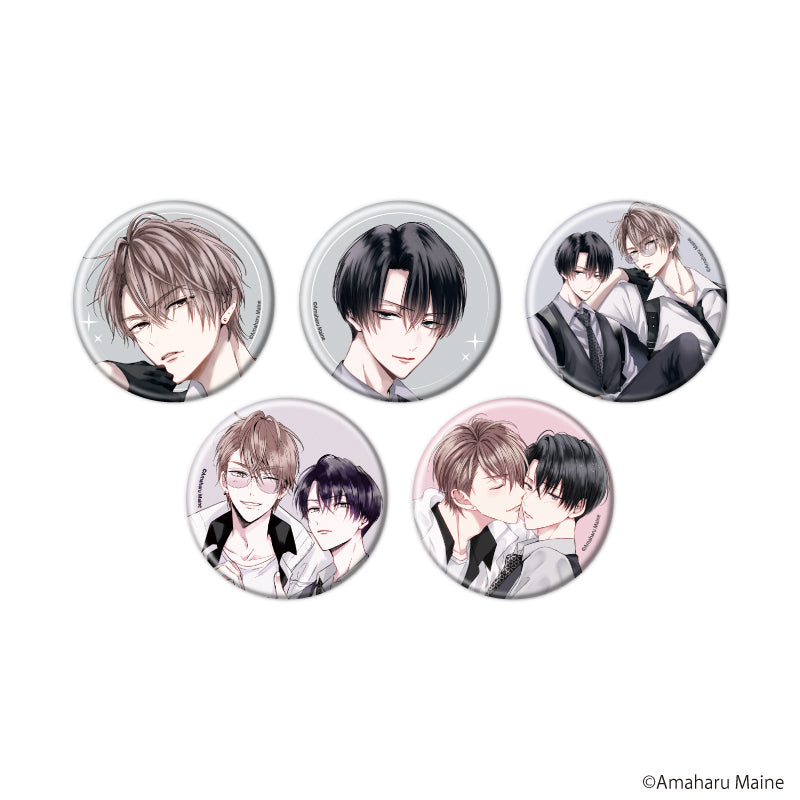 缶バッジ「イケないエリートΩは淫らにとろける」01/ブラインド(全5種)(公式&描き下ろしイラスト) - 公式商品画像 | AniSmile