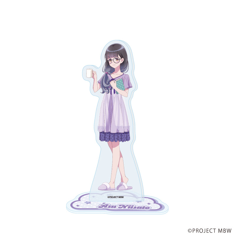 アクリルスタンド「前橋ウィッチーズ」17/新里アズ 水玉ルームウェアver.(描き下ろしイラスト) - 公式商品画像 | AniSmile