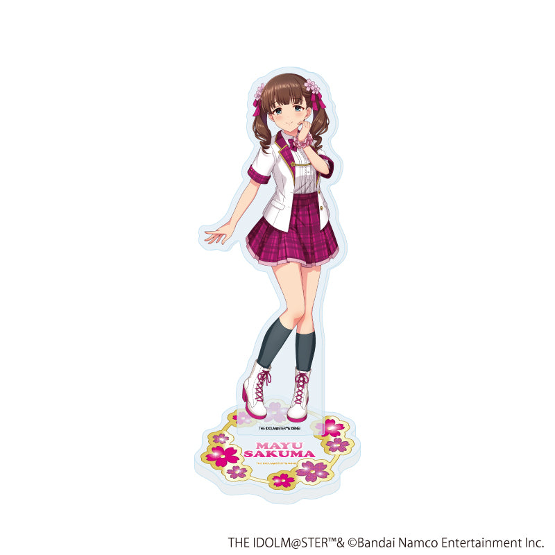 アクリルスタンド「アイドルマスター シンデレラガールズ」26/佐久間まゆ 制服アイドル衣装風(描き下ろしイラスト) - 公式商品画像 | AniSmile