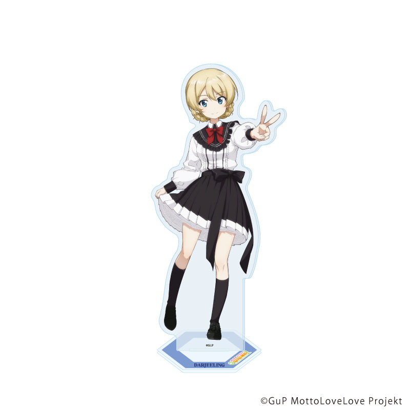 アクリルスタンドプレート「ガールズ&パンツァー もっとらぶらぶ作戦です!」08/D(場面写イラスト) 画像 3 | AniSmile