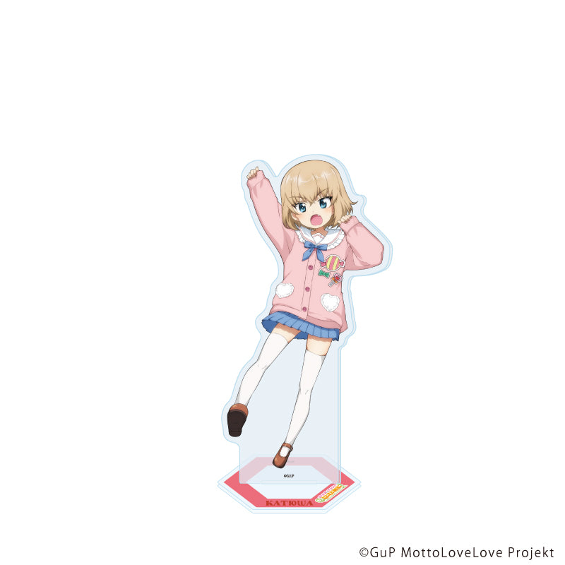 アクリルスタンド「ガールズ&パンツァー もっとらぶらぶ作戦です!」31/カチューシャ 制服アレンジver.(描き下ろしイラスト) - 公式商品画像 | AniSmile