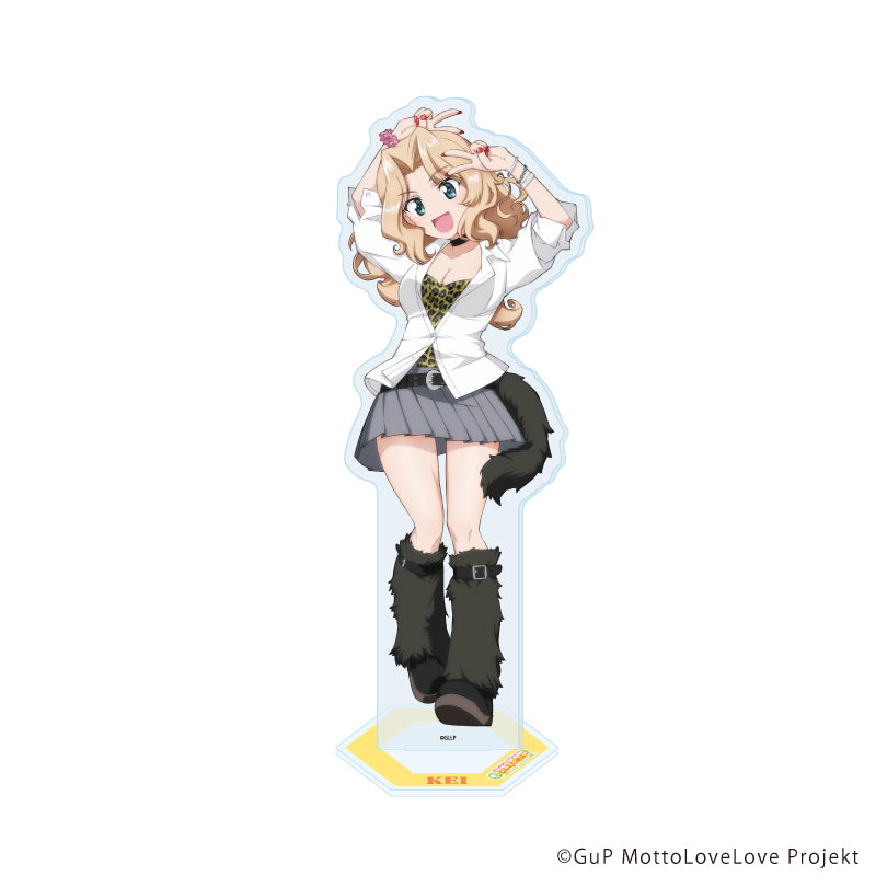 アクリルスタンド「ガールズ&パンツァー もっとらぶらぶ作戦です!」29/ケイ 制服アレンジver.(描き下ろしイラスト) - 公式商品画像 | AniSmile