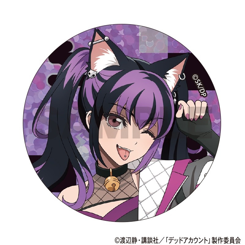 デッドアカウント トレーディングスパークル缶バッジ サイバー百鬼夜行 画像 4 | AniSmile