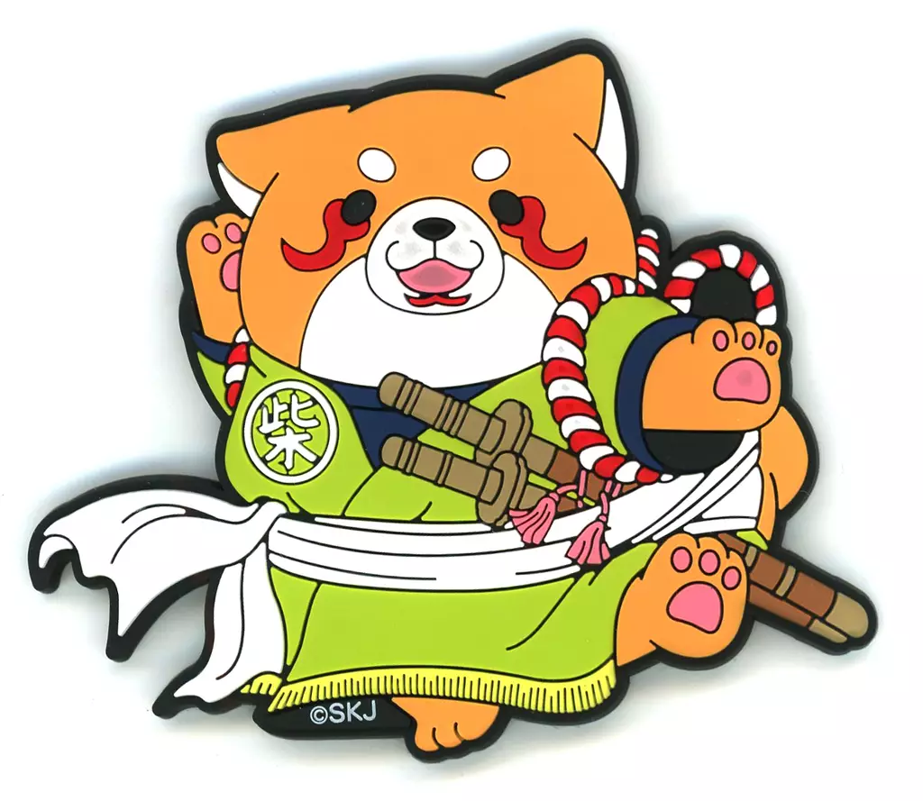 忠犬もちしばラバーマグネット(歌舞伎) - 公式商品画像 | AniSmile
