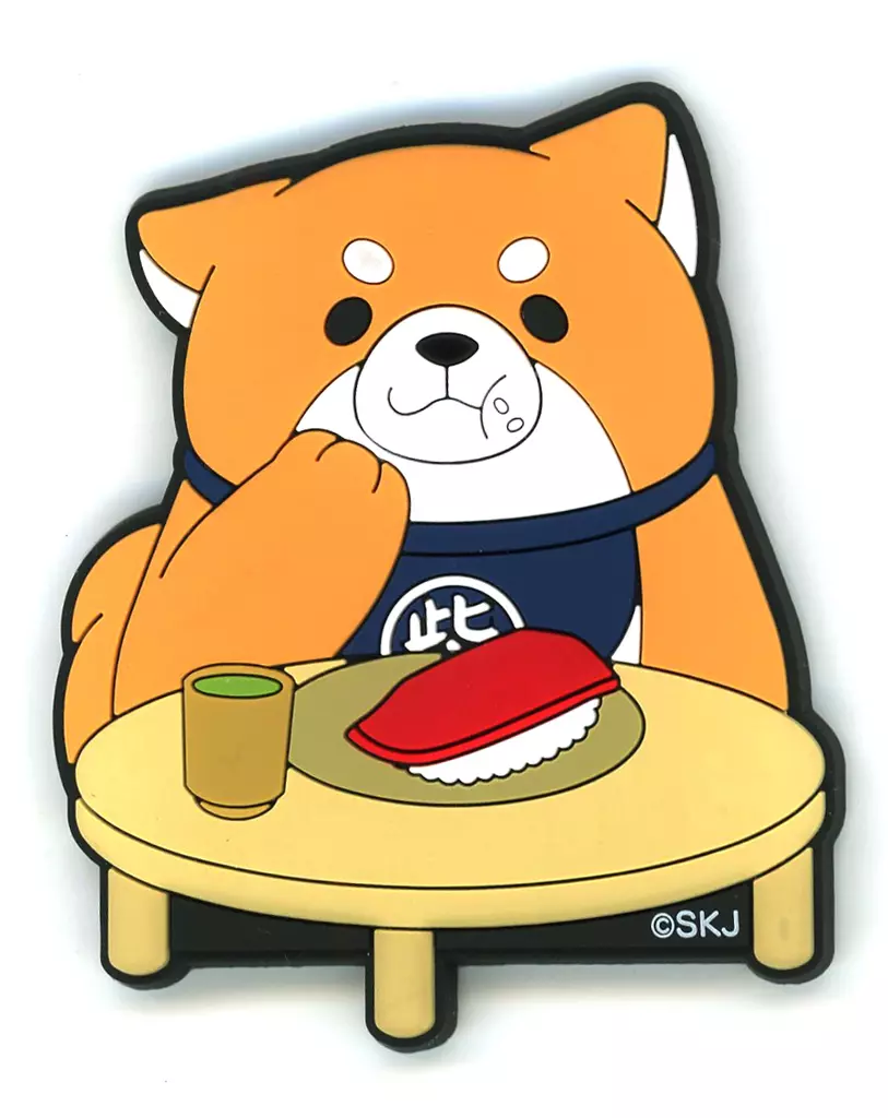 忠犬もちしばラバーマグネット(寿司) - 公式商品画像 | AniSmile