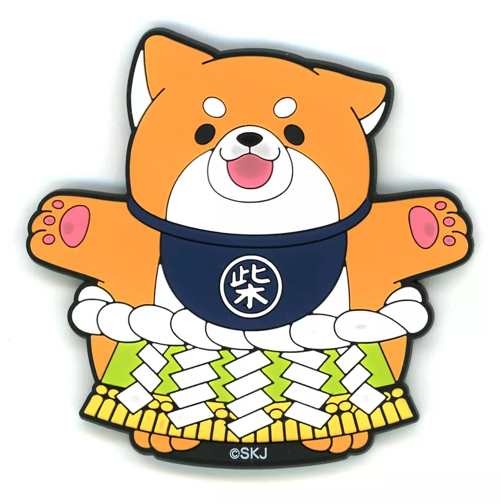 忠犬もちしばラバーマグネット(相撲) - 公式商品画像 | AniSmile