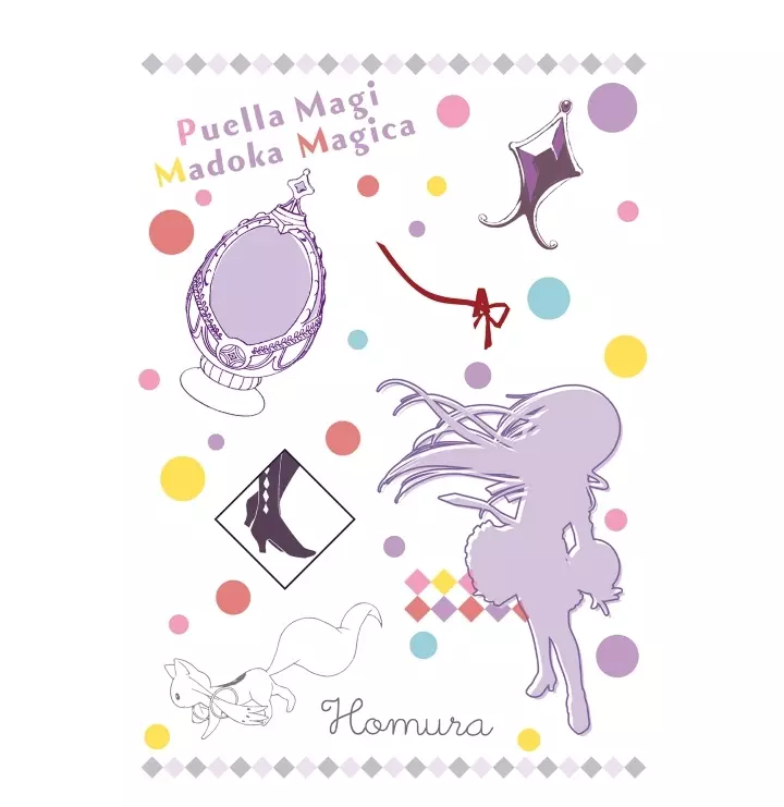 劇場版 魔法少女まどか☆マギカ[新編]叛逆の物語 Tシャツ(暁美ほむら)レディース(サイズ/XXXL) 画像 2 | AniSmile