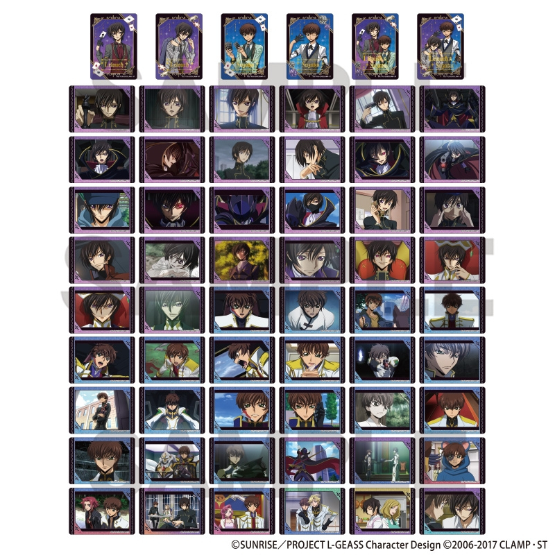 コードギアス 反逆のルルーシュ トレーディングふぁぼカ カジノ - 公式商品画像 | AniSmile