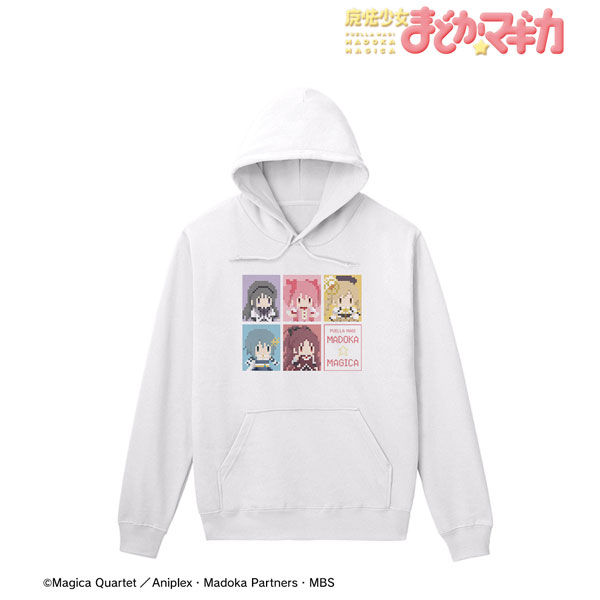 TVアニメ「魔法少女まどか☆マギカ」 魔法少女集合 パーカー(ワンナイト人狼コラボドット絵ver.)レディース(サイズ/XXXL) - 公式商品画像 | AniSmile