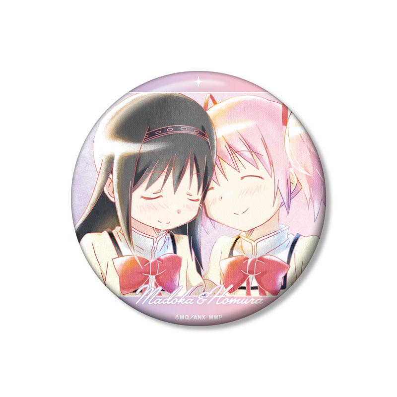 劇場版 魔法少女まどか☆マギカ [前編] 始まりの物語/[後編] 永遠の物語 鹿目まどか&暁美ほむら Ani-Art aqua label 第2弾 100mm缶バッジ 画像 2 | AniSmile