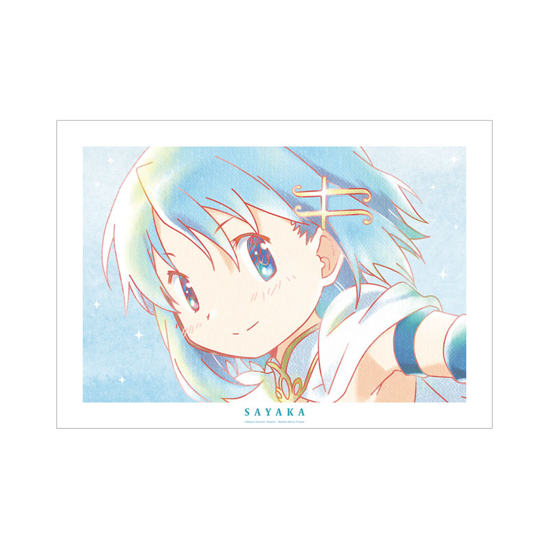 劇場版 魔法少女まどか☆マギカ [前編] 始まりの物語/[後編] 永遠の物語 美樹さやか Ani-Art aqua label 第2弾 A3マット加工ポスター 画像 2 | AniSmile