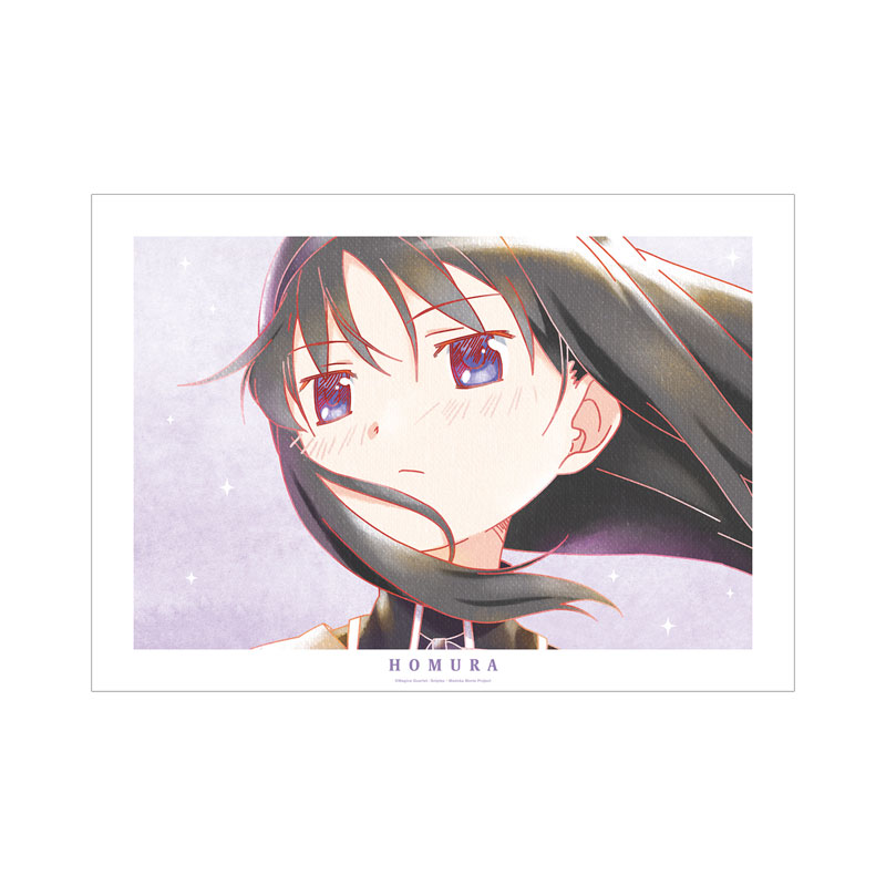 劇場版 魔法少女まどか☆マギカ [前編] 始まりの物語/[後編] 永遠の物語 暁美ほむら Ani-Art aqua label 第2弾 A3マット加工ポスター 画像 2 | AniSmile