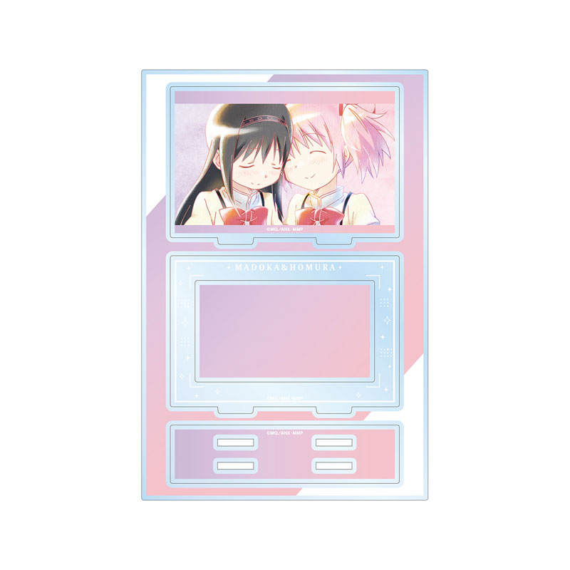 劇場版 魔法少女まどか☆マギカ [前編] 始まりの物語/[後編] 永遠の物語 鹿目まどか&暁美ほむら Ani-Art aqua label 第2弾 パーツ付きBIGアクリルスタンド 画像 2 | AniSmile