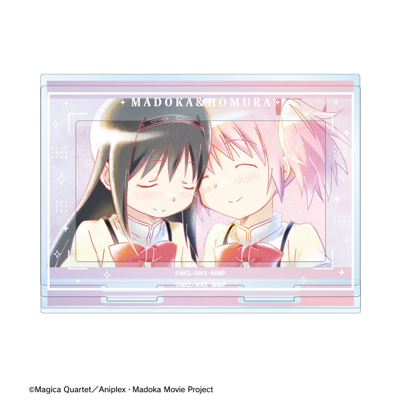 劇場版 魔法少女まどか☆マギカ [前編] 始まりの物語/[後編] 永遠の物語 鹿目まどか&暁美ほむら Ani-Art aqua label 第2弾 パーツ付きBIGアクリルスタンド 画像 3 | AniSmile