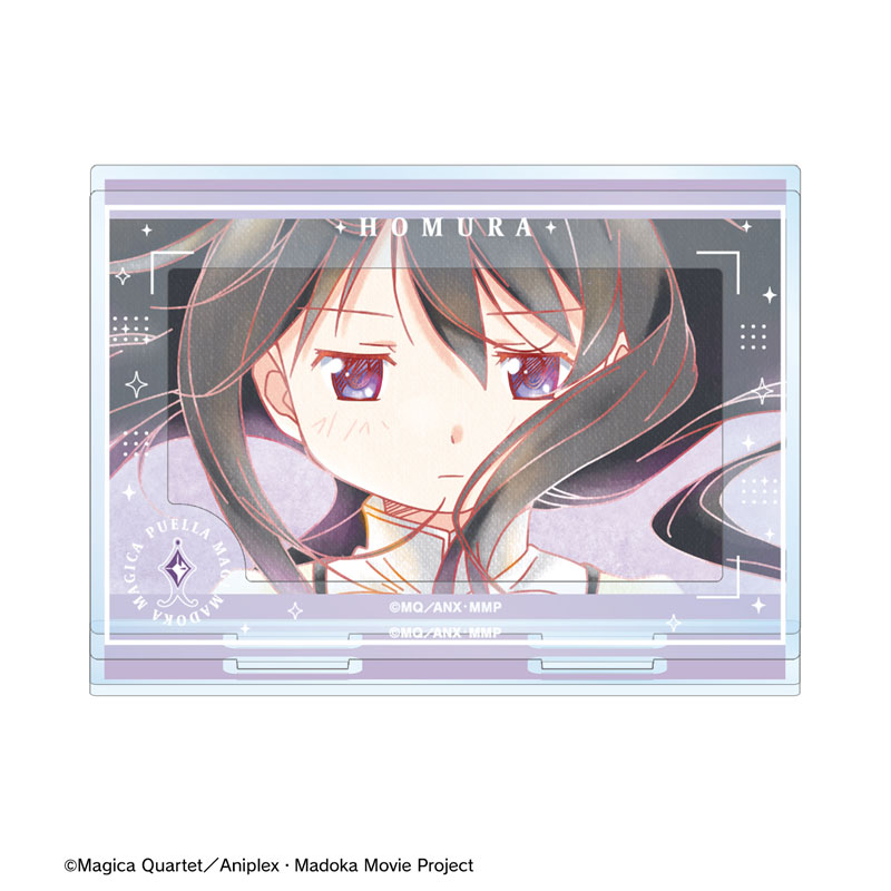 劇場版 魔法少女まどか☆マギカ [前編] 始まりの物語/[後編] 永遠の物語 暁美ほむら Ani-Art aqua label 第2弾 パーツ付きBIGアクリルスタンド ver.B 图片 3 | AniSmile