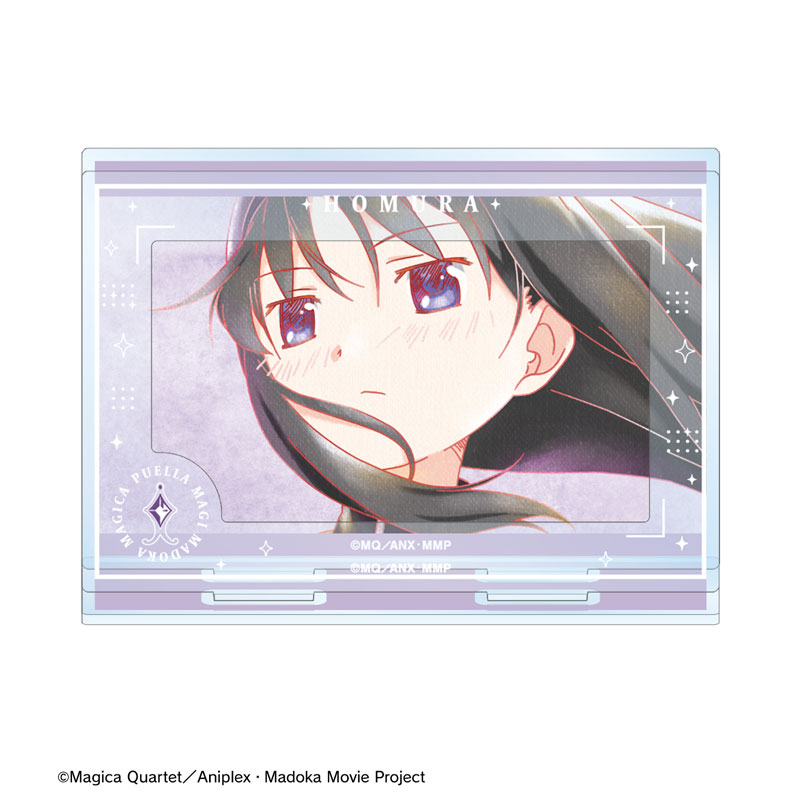 劇場版 魔法少女まどか☆マギカ [前編] 始まりの物語/[後編] 永遠の物語 暁美ほむら Ani-Art aqua label 第2弾 パーツ付きBIGアクリルスタンド ver.A 图片 3 | AniSmile